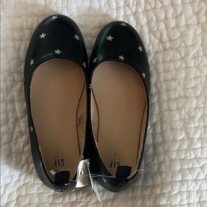GAP Kids Black Starry Dress Shoes